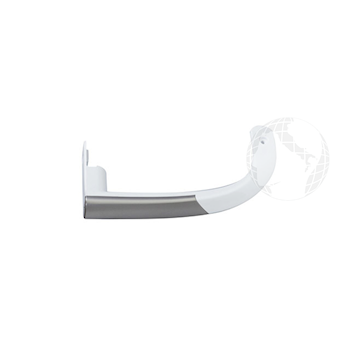 00630599287 Maniglia superiore per frigorifero (ORIGINALE Beko) colore bianco e grigio