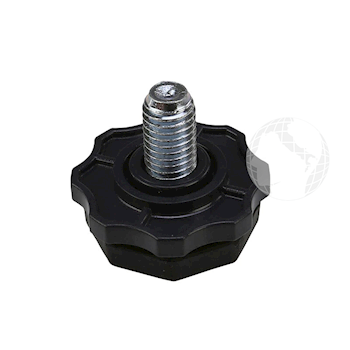 00630873028 piedino regolabile per lavatrice beko colore nero gomma (prodotto originale Beko)